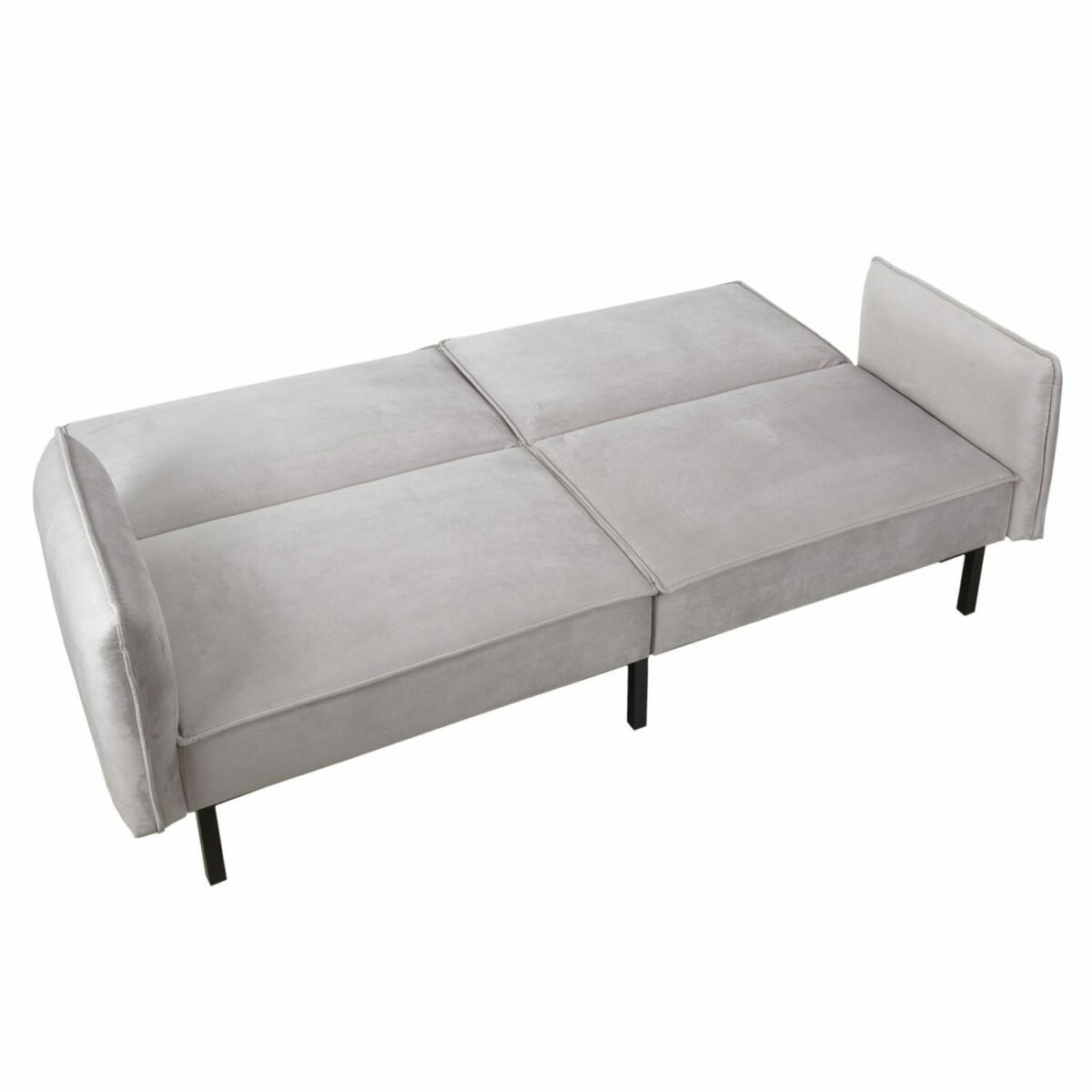 Sofa rozkładana Canif Velvet szara