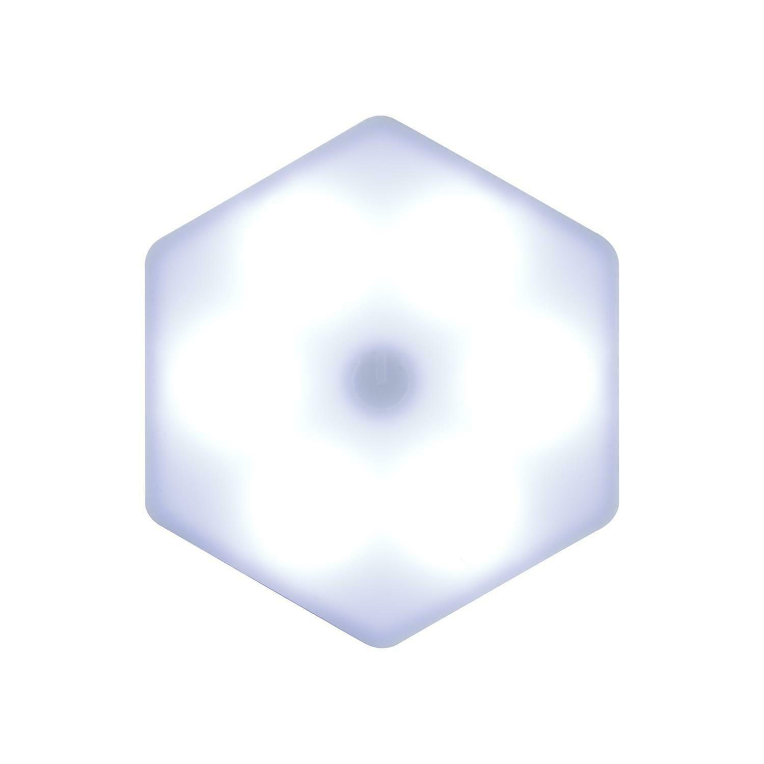 Zestaw 6 lampek ściennych Hexagonal       8