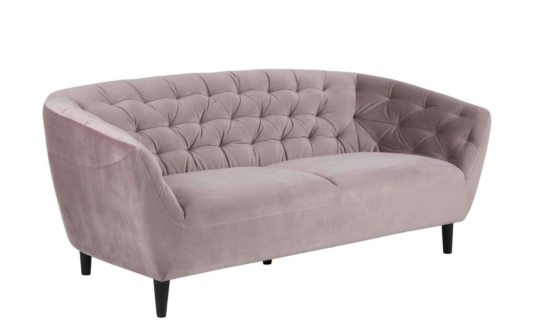 Sofa 3osobowa Ria Velvet dusty rose