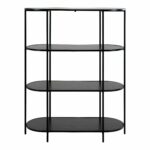 Regał Vita owalny czarny