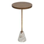 Stolik Neith drewno/marmur