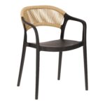 Krzesło Osma czarne