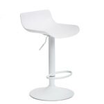 Stołek barowy Bar One Simplet biały mat
