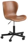 Fotel biurowy Batilda PU brandy
