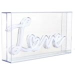 Lampa LED Love akrylowa