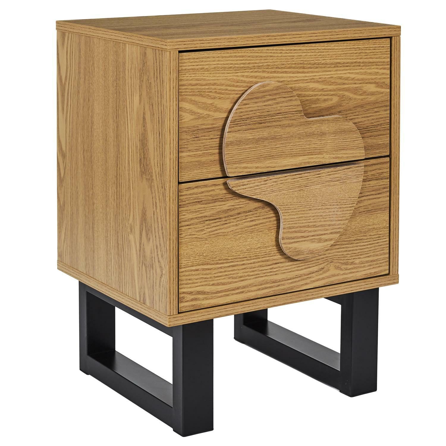 Szafka nocna Calypso dab/czarna
